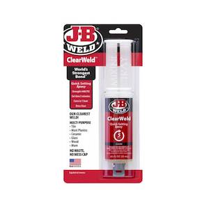 ADHESIVE JB ClearWeld Quick Setting Epoxy 25ml