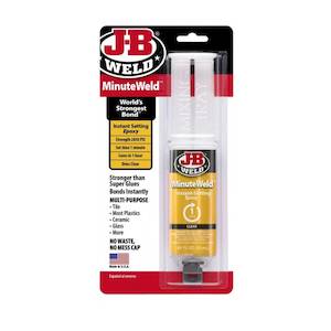 ADHESIVE JB MinuteWeld Clear Instant Epoxy 25ml