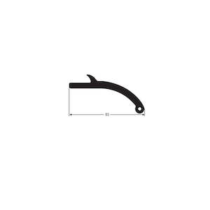 MUDGUARD FLARE Under Mount 83mm 4WD