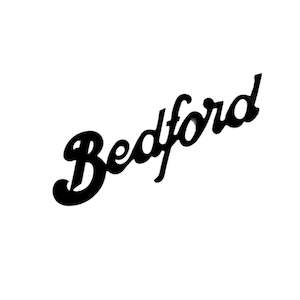 Bedford: CAR ART Silhouette BEDFORD Logo