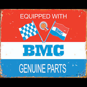 TIN SIGN BMC Genuine Parts