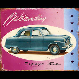 TIN SIGN Ford Zephyr Mk1