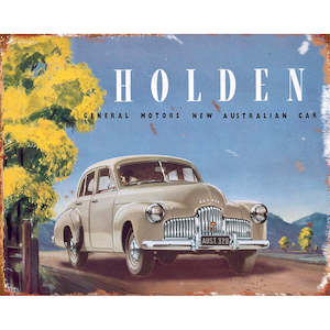 TIN SIGN Holden FX