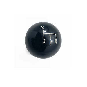 GEAR LEVER KNOB, Black, AH100/4, 3 Spd (021-398)