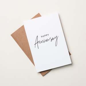 Liqueur: Happy Anniversary Card - By the Aroha Project