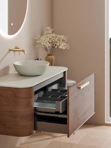 CODE NATURE 1200 SINGLE BASIN VELOUR AXEL VANITY