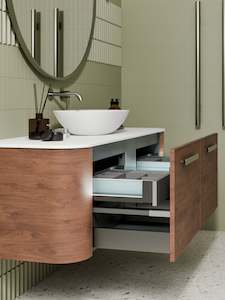 CODE NATURE 1500 SINGLE BASIN VELOUR AXEL VANITY