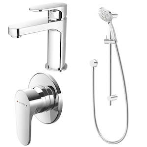 Bathroom and toilet fitting: METHVEN GLIDE CHROME TAPWARE PACKAGE