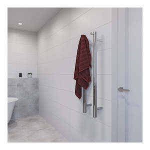 NEWTECH POLO VERTICAL HEATED TOWEL RAIL - 7 COLOURS