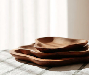 Furniture: Wonky Teak Bowl