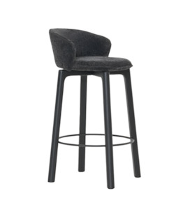 Glide Barstool with backrest