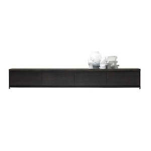 Furniture: Max Low TV Unit 4 Drawers