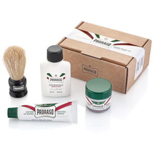 PRORASO Travel Shaving Kit