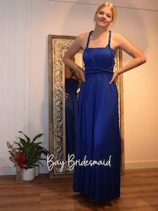 Royal Blue Convertible Infinity bridesmaid dress Express NZ wide