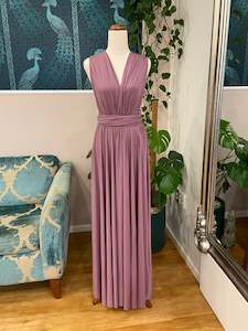 Rose Purple Convertible Infinity bridesmaid dress Express NZ Wide