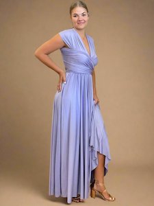 Lavender convertible Infinity bridesmaid dress Express NZ wide