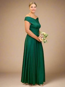 Ever Green convertible Infinity bridesmaid dress Express NZ wide