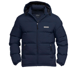 Navy Puffa Jacket