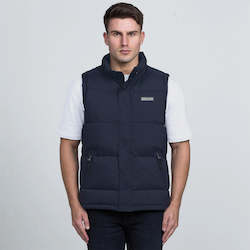 Navy Puffer Vest