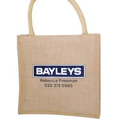 Personalised Eco Wise Jute Bag (Packs of 50 or 100)