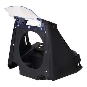 Motorcycle or scooter: Polisport Airbox + Airbox Covers - Yamaha YZ125/250 '22- Black