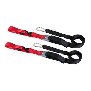 Whites Tie-Downs - Black / Red