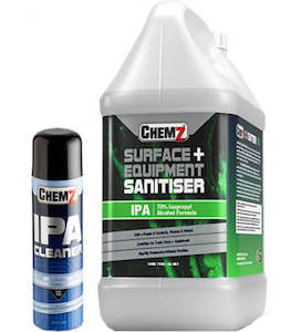 Motorcycle or scooter: Chemz IPA Cleaner and Surface Sanitiser (250 ml)