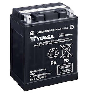 Yuasa YTX14AH-BS battery Factory activated Non DG (YTX14AHBS)