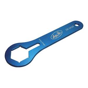 Motorcycle or scooter: Motion Pro Dual Chamber WP Fork Cap Wrench 50mm 6pt Hex