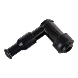 Whites Spark Plug Cap - Replaces LB05F - Right Angle - Black