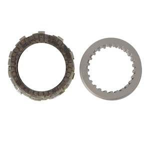 Motorcycle or scooter: Whites Clutch Kit Honda CRF250 '19- (Fibres & Steel Only)