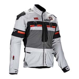 Motorcycle or scooter: Leatt 5.5 ADV Rally Jacket - Grey