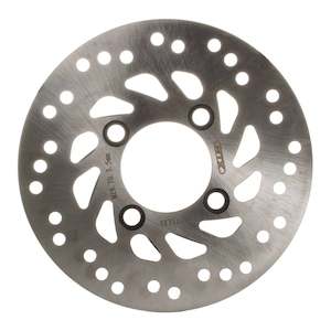 Motorcycle or scooter: MTX Brake Disc Solid Type - Rear