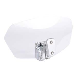 Motorcycle or scooter: Oxford Wind Deflector Windshield - Clear 260 x 125mm