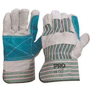 Clothing: Double Palm Leather Gloves