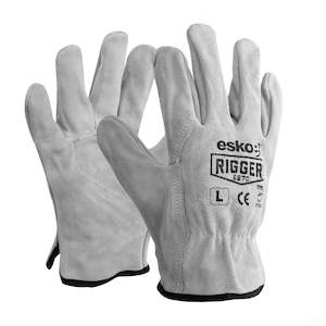 Clothing: Rigger Split Back Leather Glove