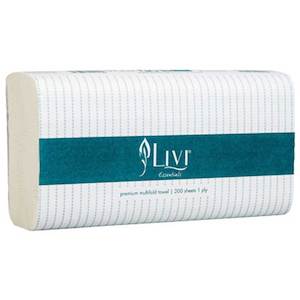 Clothing: Slimline Interfold Paper Hand Towel - 1 Ply