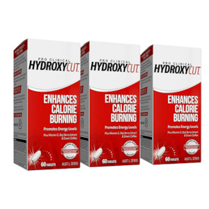 3x HYDROXYCUT PRO CLINICAL 60TABS - DATED 29 SEPT 23