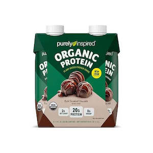 Purely Inspired Organic Protein Rtd (4 Pack) - Decadent Chocolate