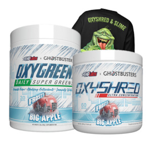 EHP LABS OXYSHRED & OXYGREENS + SHIRT