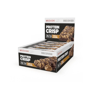 MUSASHI PROTEIN CRISP BARS BOX OF 12