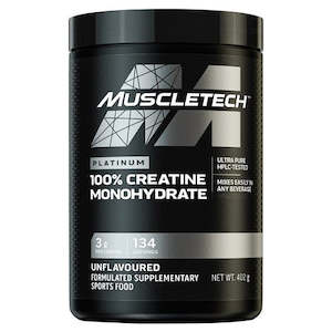 Muscletech Platinum 100% Creatine Monohydrate 402g (aus)