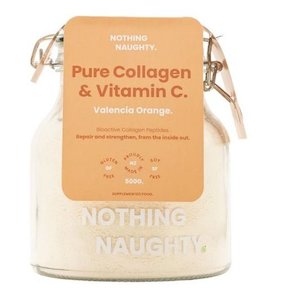 Nothing Naughty Collagen Peptides Powder 500g + Vitamin C