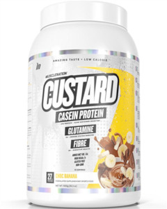 MUSCLE NATION CUSTARD CASEIN PROTEIN