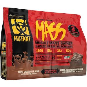 MUTANT MASS DUAL CHAMBER BAG (6LB BONUS SIZE) - DATED 11/24