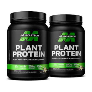 MUSCLETECH PLANT PROTEIN - DATED 10/24 TWIN PACK