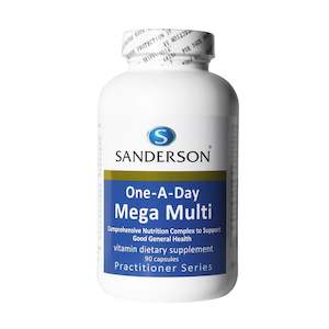 Sanderson One-a-day Mega Multi 90 Capsules - Dated 1/25