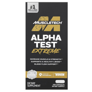 Muscletech Alpha Test Extreme 150 Capsules