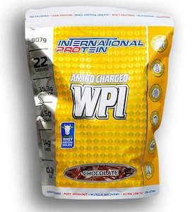 Whey Isolate Protein: INTERNATIONAL PROTEIN AMINO CHARGED WPI 907G