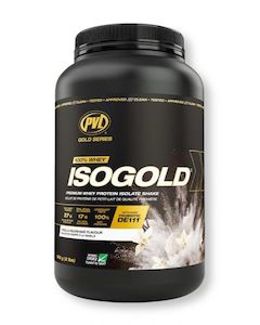 Whey Isolate Protein: PVL 100% WHEY ISOGOLD - PREMIUM ISOLATE PROTEIN 2LB